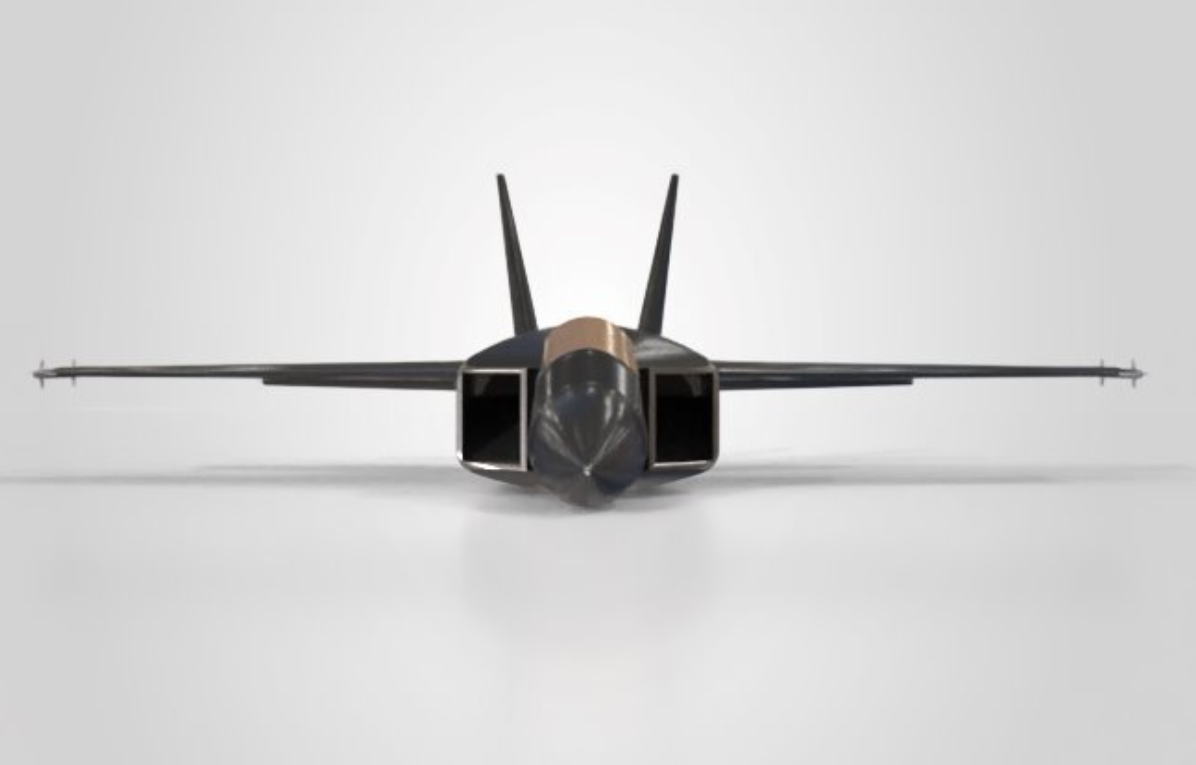 F-44 Falcon — Design Detail View